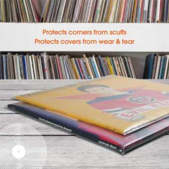 Technologia audio Spincare Density 12 Inch 400g Polythene Outer Vinyl Record Sleeves - 50 Ks