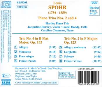 CD Louis Spohr: Piano Trios Nos. 2 And 4