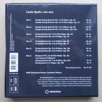 6CD/Zestaw pudełkowy Louis Spohr: The Romantic Room (Chamber Works by Spohr)