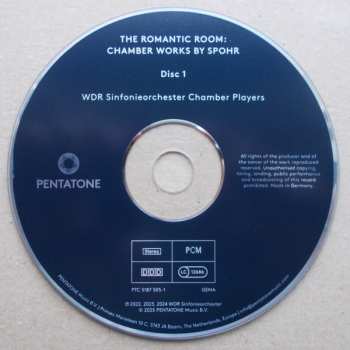 6CD/Zestaw pudełkowy Louis Spohr: The Romantic Room (Chamber Works by Spohr)
