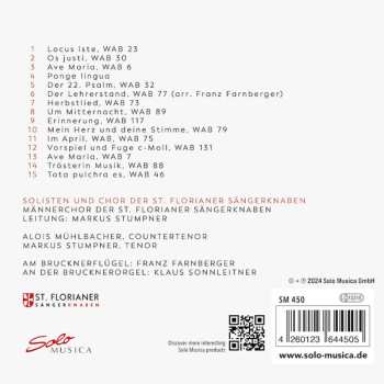 CD St. Florianer Sängerknaben: Erinnerung – Bruckner In St. Florian