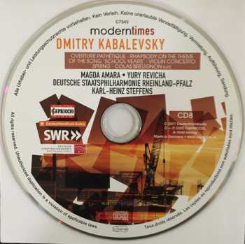 10CD/DVD/Zestaw pudełkowy Staatsphilharmonie Rheinland-Pfalz: Modern Times Edition