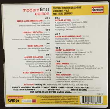 10CD/DVD/Zestaw pudełkowy Staatsphilharmonie Rheinland-Pfalz: Modern Times Edition