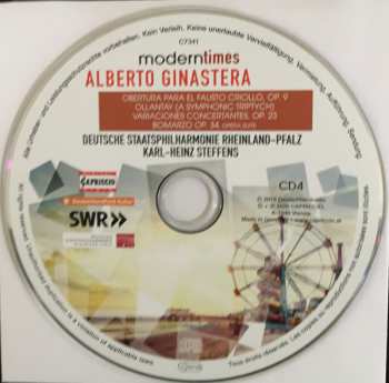 10CD/DVD/Zestaw pudełkowy Staatsphilharmonie Rheinland-Pfalz: Modern Times Edition
