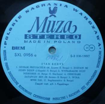 LP Stan Borys: Szukam Przyjaciela
