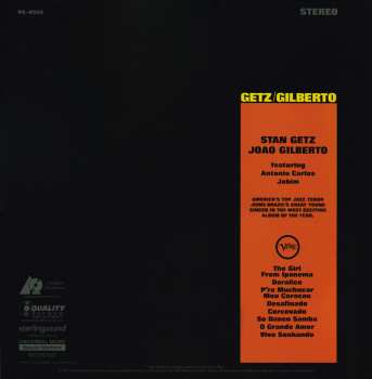 2LP João Gilberto: Getz / Gilberto LTD