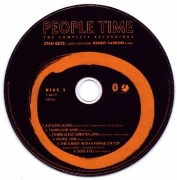 7CD/Zestaw pudełkowy Stan Getz: People Time (The Complete Recordings)