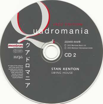 4CD/Zestaw pudełkowy Stan Kenton: Swing House