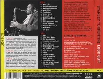 2CD Stanley Turrentine: Look Out! (+ That's Where It's At + Dearly Beloved + Stan "The Man" Turrentine) LTD