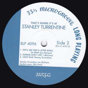 LP Stanley Turrentine: That's Where It's At LTD