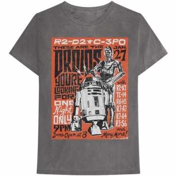 Merch Star Wars: Koszulka Droids Rock 
