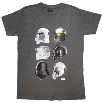Merch Star Wars: Koszulka Helmet Profiles