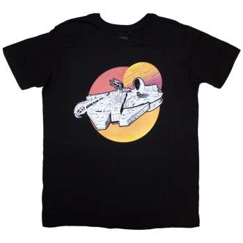 Merch Star Wars: Koszulka Millennium Falcon Twin Suns