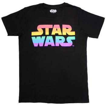 Merch Star Wars: Koszulka Rainbow Logo Star Wars