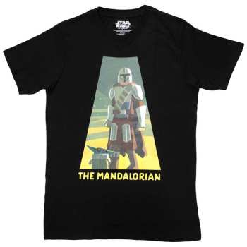 Merch Star Wars: Koszulka The Mandalorian Spotlight