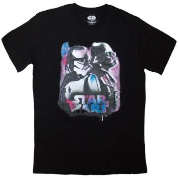 Merch Star Wars: Koszulka Vader & Trooper Neon