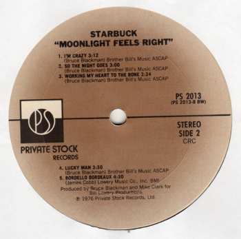 LP Starbuck: Moonlight Feels Right