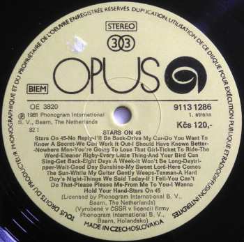 LP Stars On 45: Stars On 45