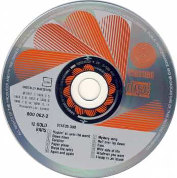 5CD/Zestaw pudełkowy Status Quo: 5 Original Albums