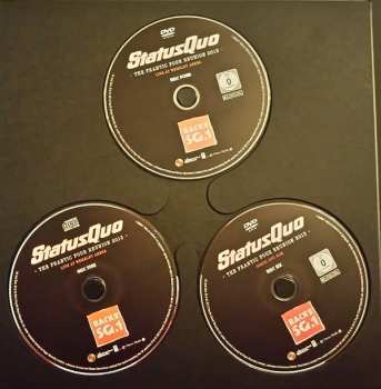 3CD/DVD/Blu-ray Status Quo: The Frantic Four Reunion 2013 LTD