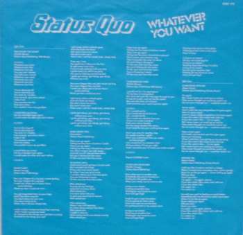 LP Status Quo: Whatever You Want