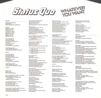 LP Status Quo: Whatever You Want