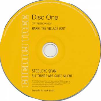 3CD/Zestaw pudełkowy Steeleye Span: All Things Are Quite Silent: Complete Recordings 1970-71