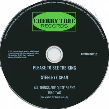 3CD/Zestaw pudełkowy Steeleye Span: All Things Are Quite Silent: Complete Recordings 1970-71