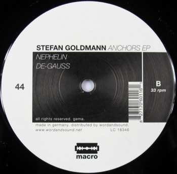 LP Stefan Goldmann: Anchors EP