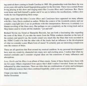 CD Stefan Grossman: Love, Devils And The Blues