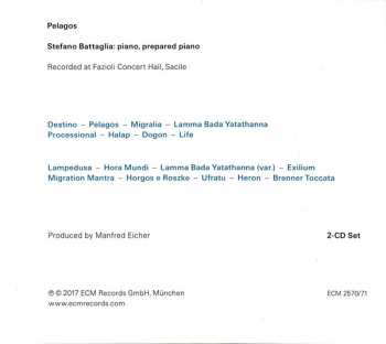 2CD Stefano Battaglia: Pelagos