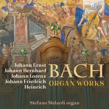 Album Stefano Molardi: Bach Family - Organ Works