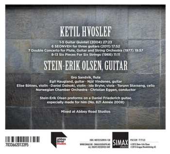 CD Stein-Erik Olsen: Seonveh – Ketil Hvoslef: Music For Guitar