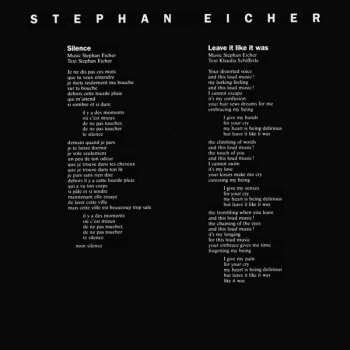 CD Stephan Eicher: Silence