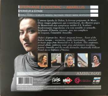 CD Stéphanie d'Oustrac: Amarillis - Ferveur & Extase