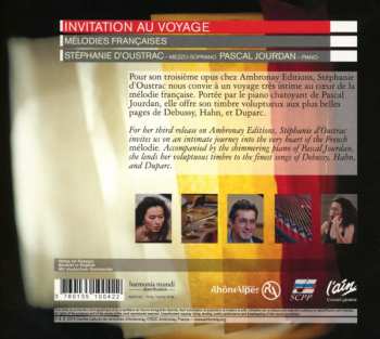 CD Stéphanie d'Oustrac: Invitation Au Voyage (Mélodies Françaises)