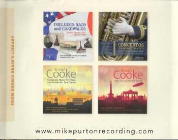 CD Anthony Halstead: From Dennis Brain's Library - A Programme Of English, French And Geman Music