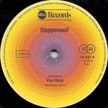 LP Steppenwolf: Pop Gold