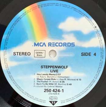 2LP Steppenwolf: Live