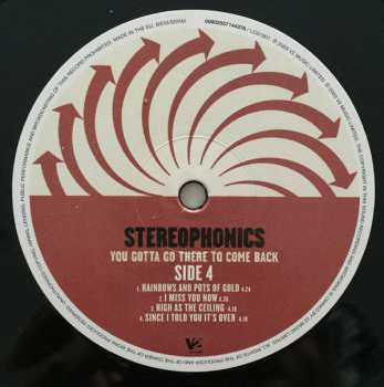 2LP Stereophonics: You Gotta Go There To Come Back