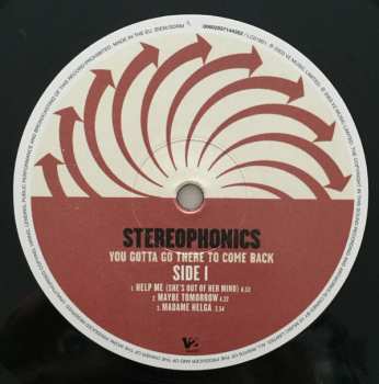2LP Stereophonics: You Gotta Go There To Come Back