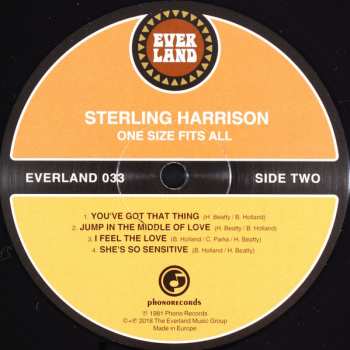 LP Sterling Harrison: One Size Fits All