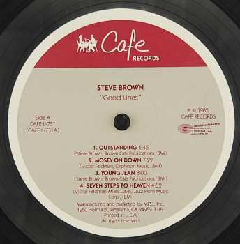 CD Steve Brown: Good Lines