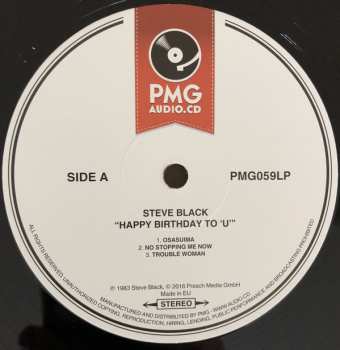 LP Steve Dudu Black: Happy Birthday To 'U'