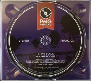 CD Steve Dudu Black: Village Boogie