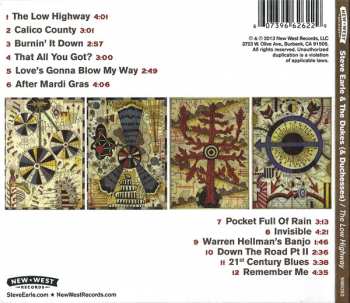 CD Steve Earle & The Dukes (And Duchesses): The Low Highway