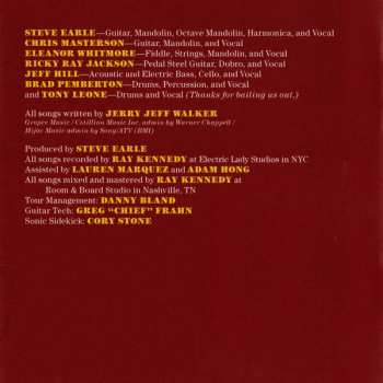 CD Steve Earle & The Dukes: Jerry Jeff