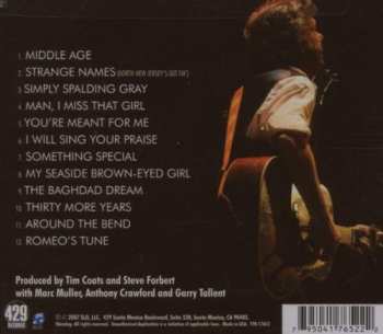 CD Steve Forbert: Strange Names & New Sensations 