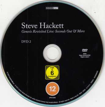 2CD/2DVD Steve Hackett: Genesis Revisited Live: Seconds Out & More LTD