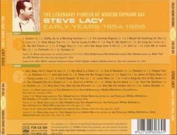 2CD Steve Lacy: Early Years 1954-1956